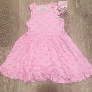 NWT Posh Peanut x Barbie twirl dress